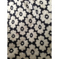 Spandex cotton double side jacquard knit fabric